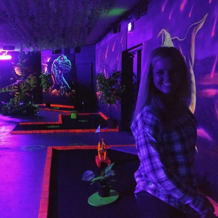 Photographic evidence that mini golf actually happened