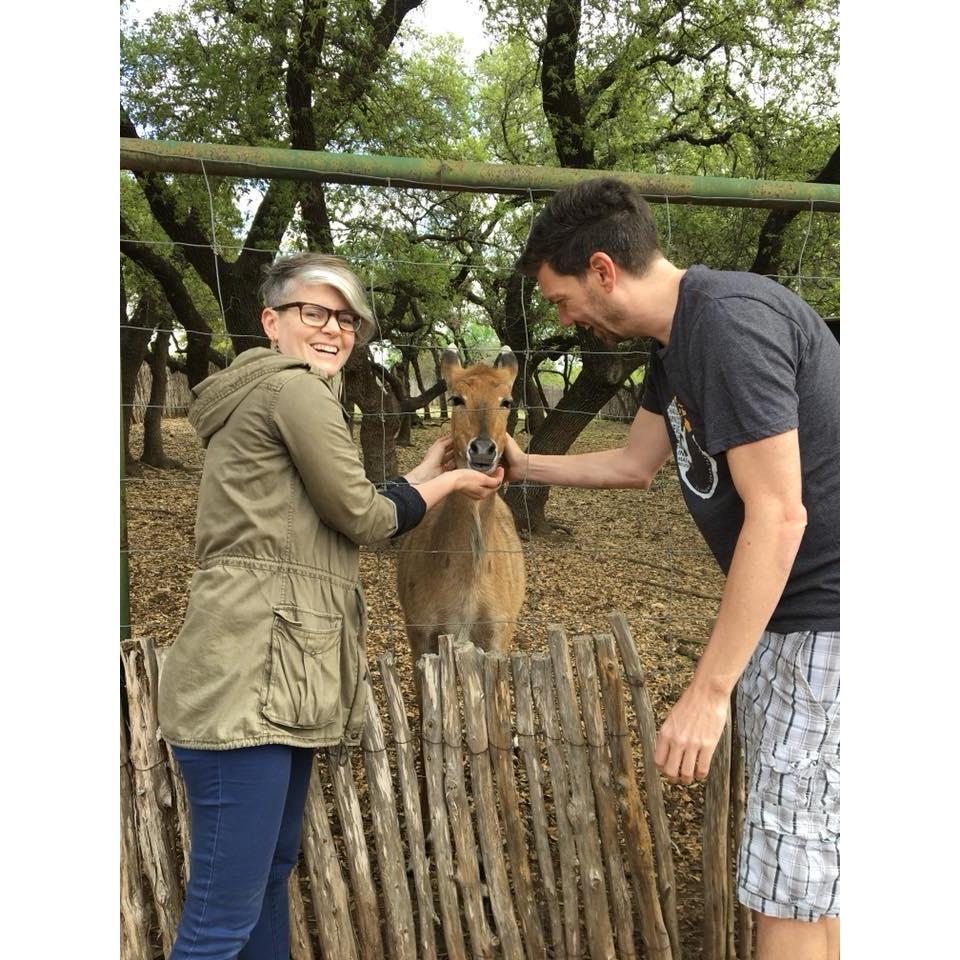 Exotic animal park near Johnson City!