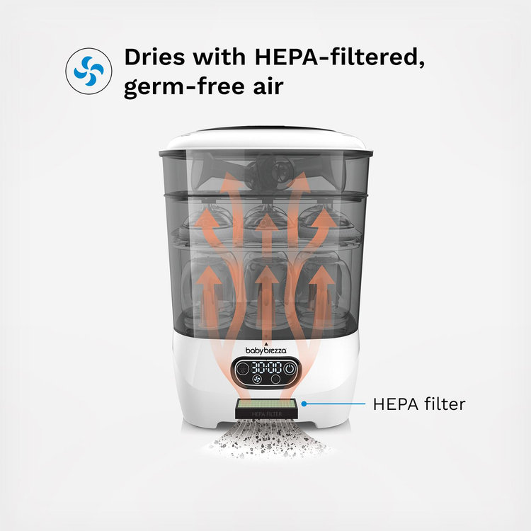Baby Brezza, One Step™ Baby Bottle Sterilizer & Dryer Advanced