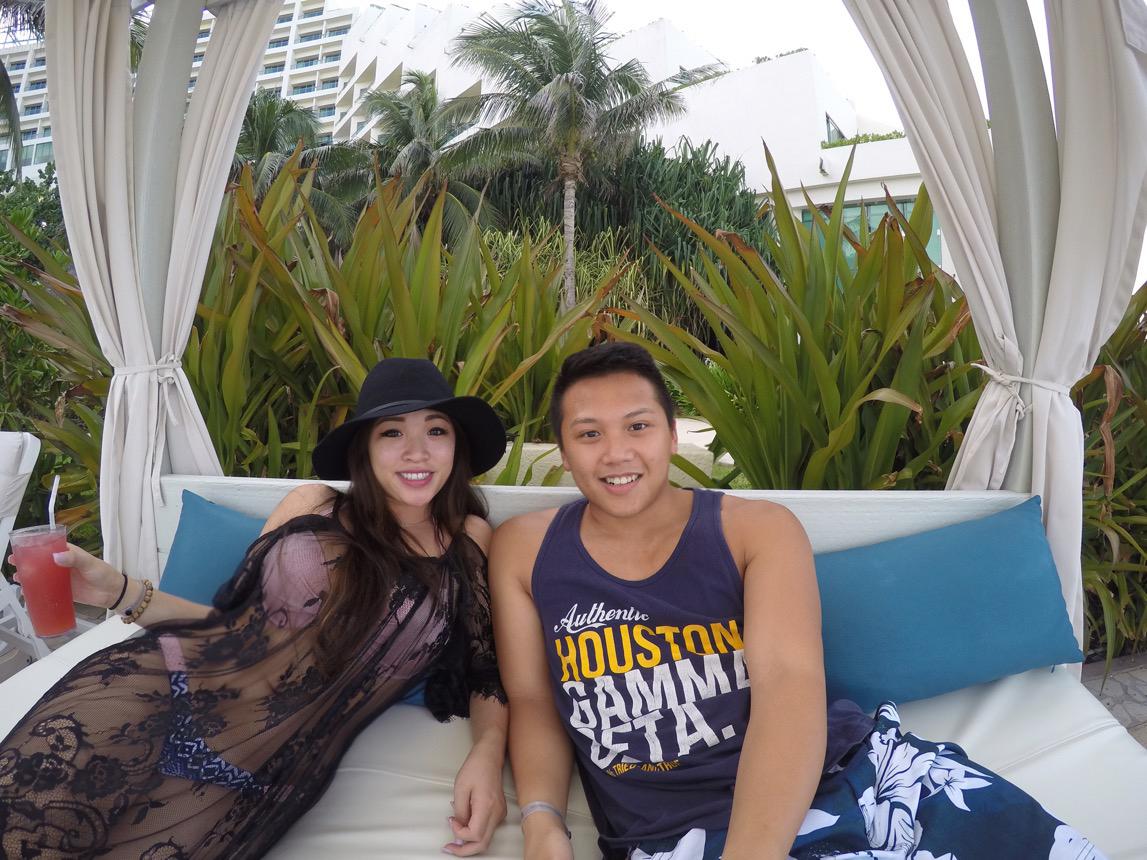 Our first Cancun trip together - 2015