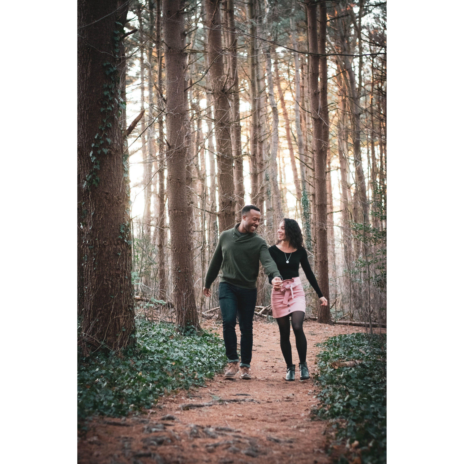 Our first photoshoot together in January 2021