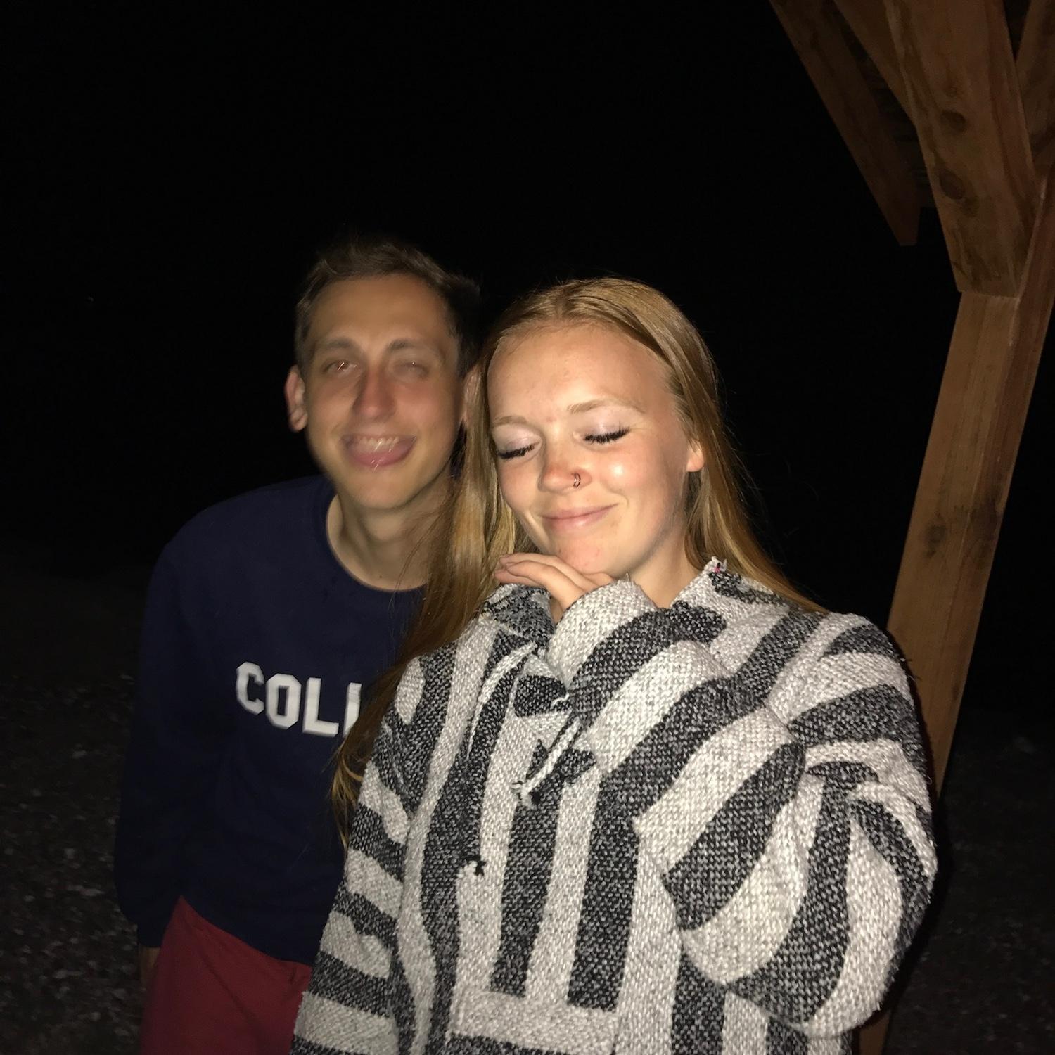 Our first photo ever together! 4th of July 2017.