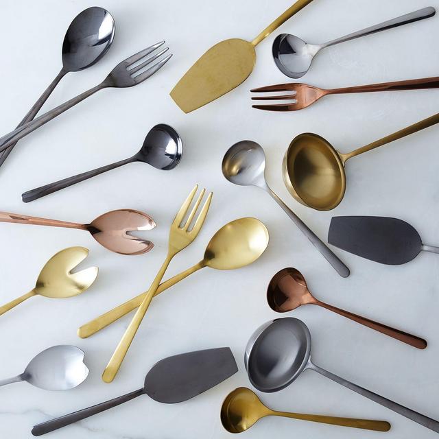 Food52 - Italian Serveware, Linea (7-Piece Serving Set) - copper shine only