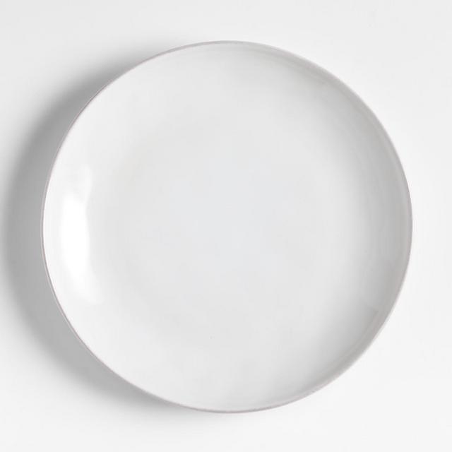 Marin White Coupe Dinner Plate