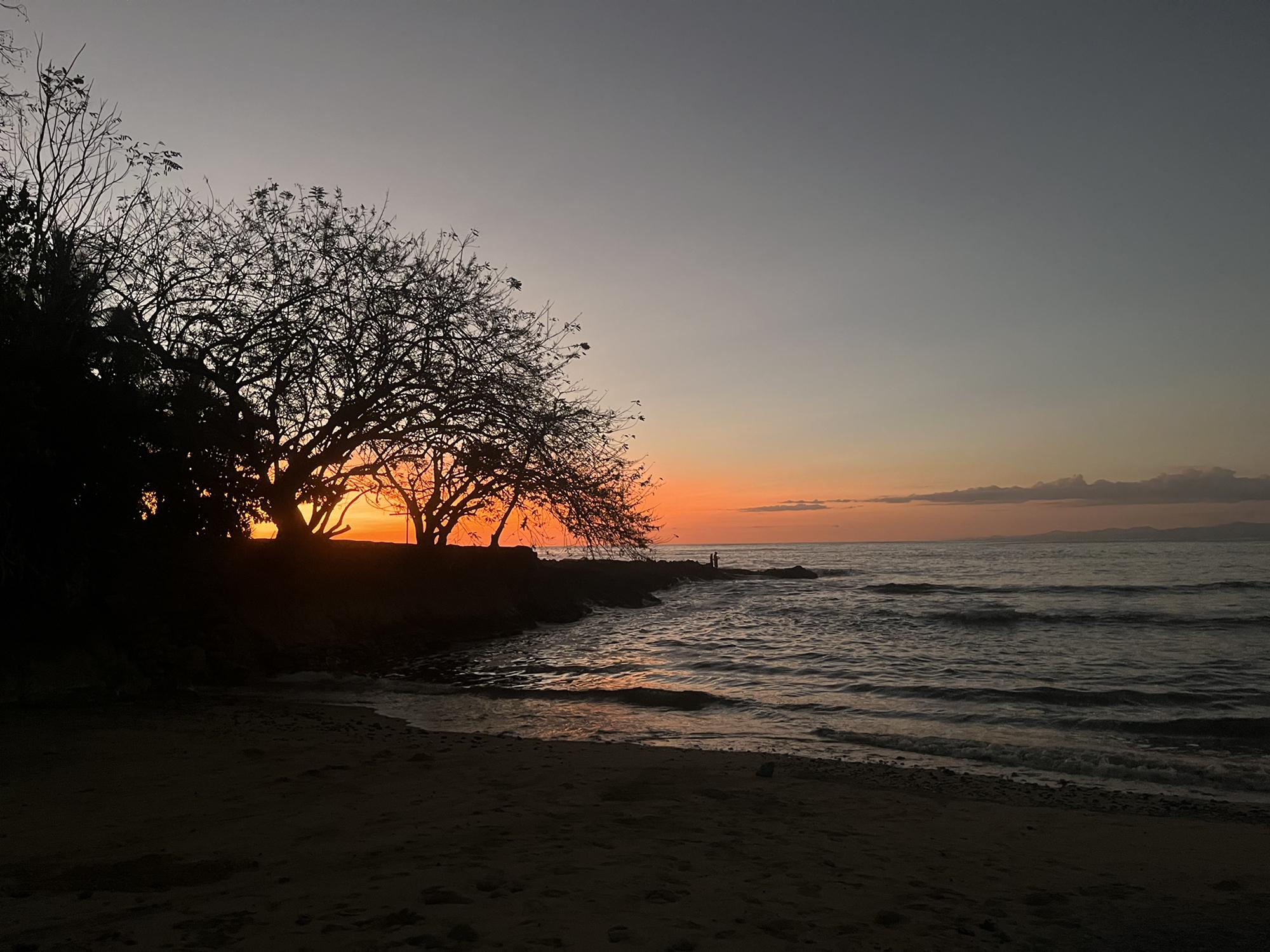 The fishing village