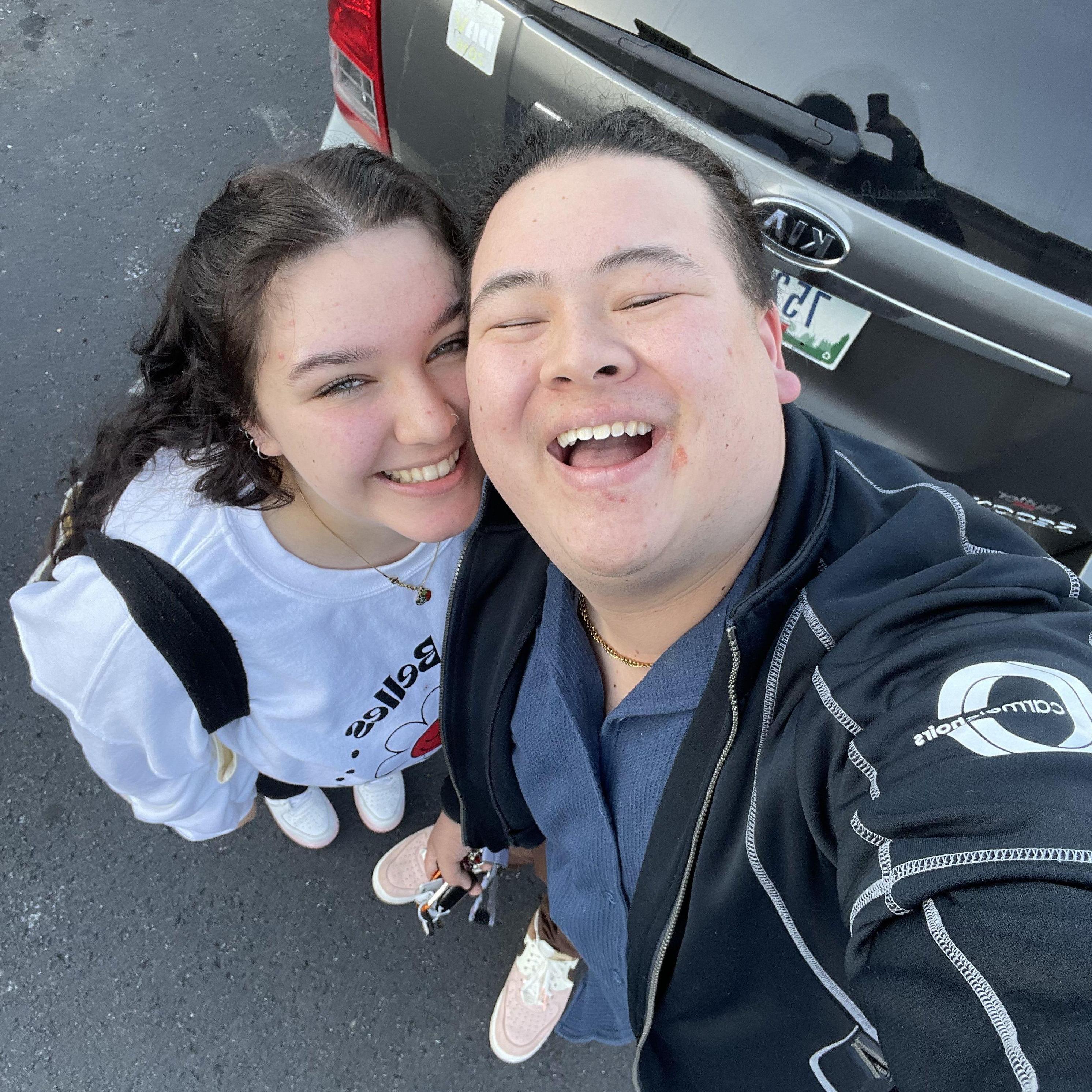 Moving out of our dorms and into our first apartments!