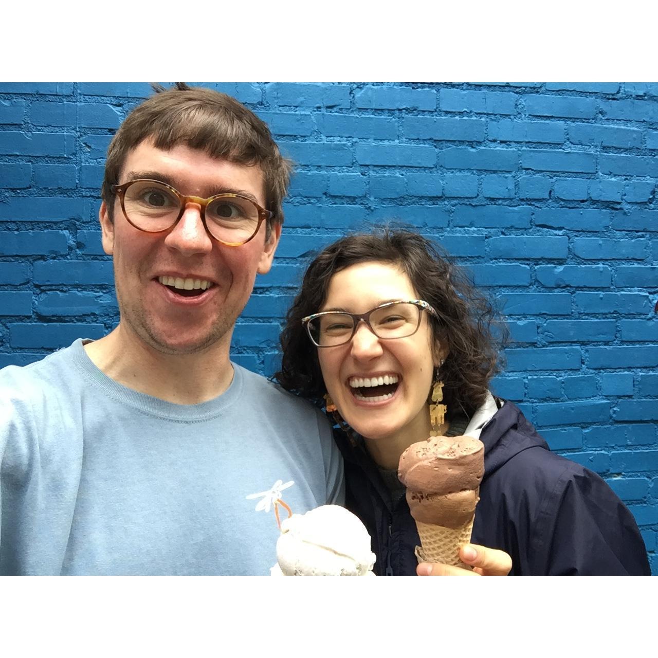 We're screaming for ice cream!!