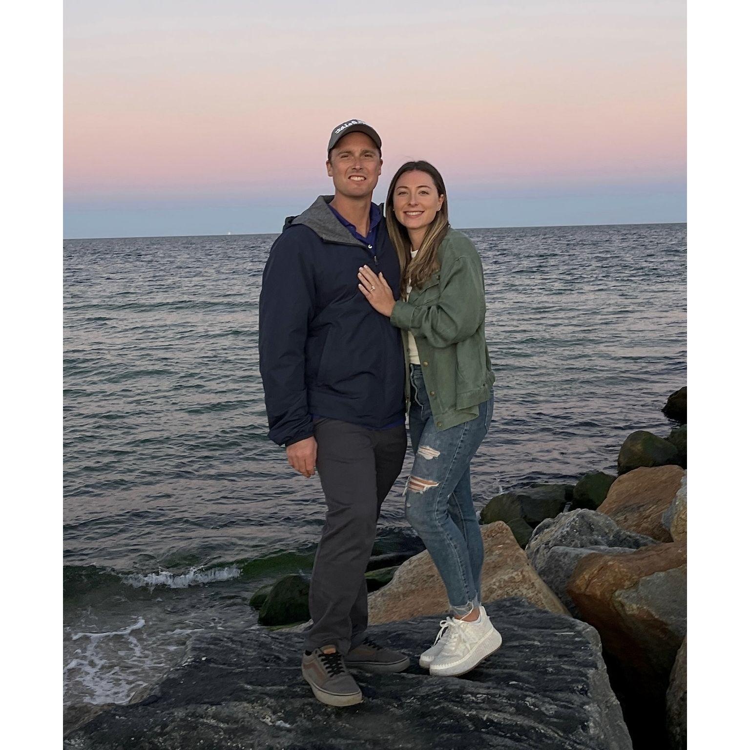 The day Caleb proposed!