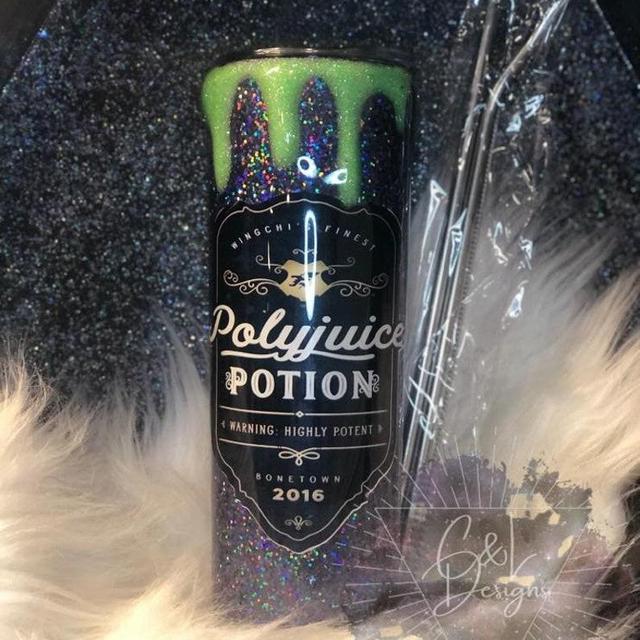 Poly Potion Tumbler. Custom Tumbler. Resin tumblers. Gift for her. Gift for him. Personalized tumbler