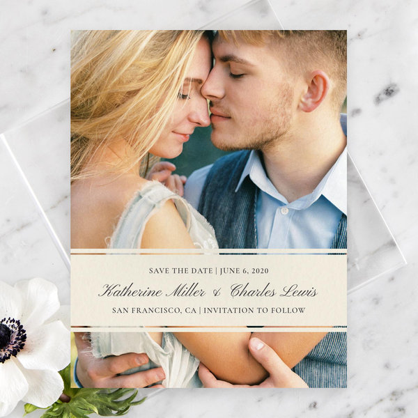 Zola Save The Dates - Abbey Banner