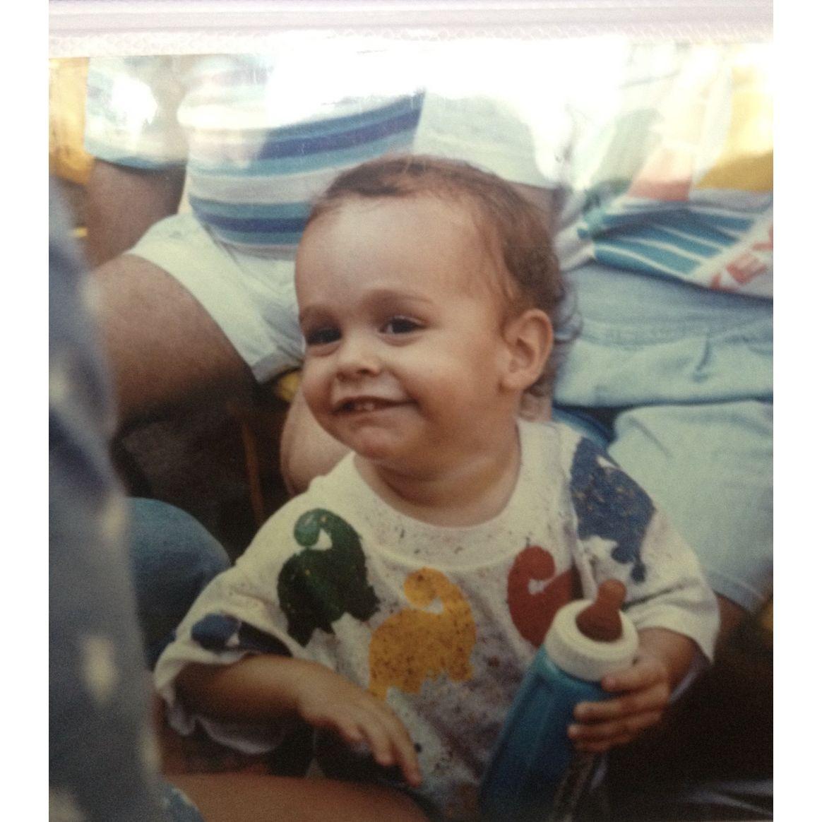 Far away in a land called San Antonio, there was a little boy with a very excellent set of dimples and the beginnings of some very curly hair. He wasn't much of a schemer but he was a sucker for a good arm scratch and a fine cup of coffee (featured, bottom right).
