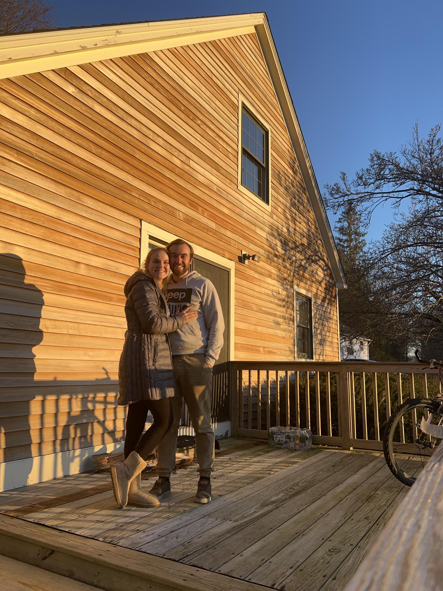Our first house! 🏡💛