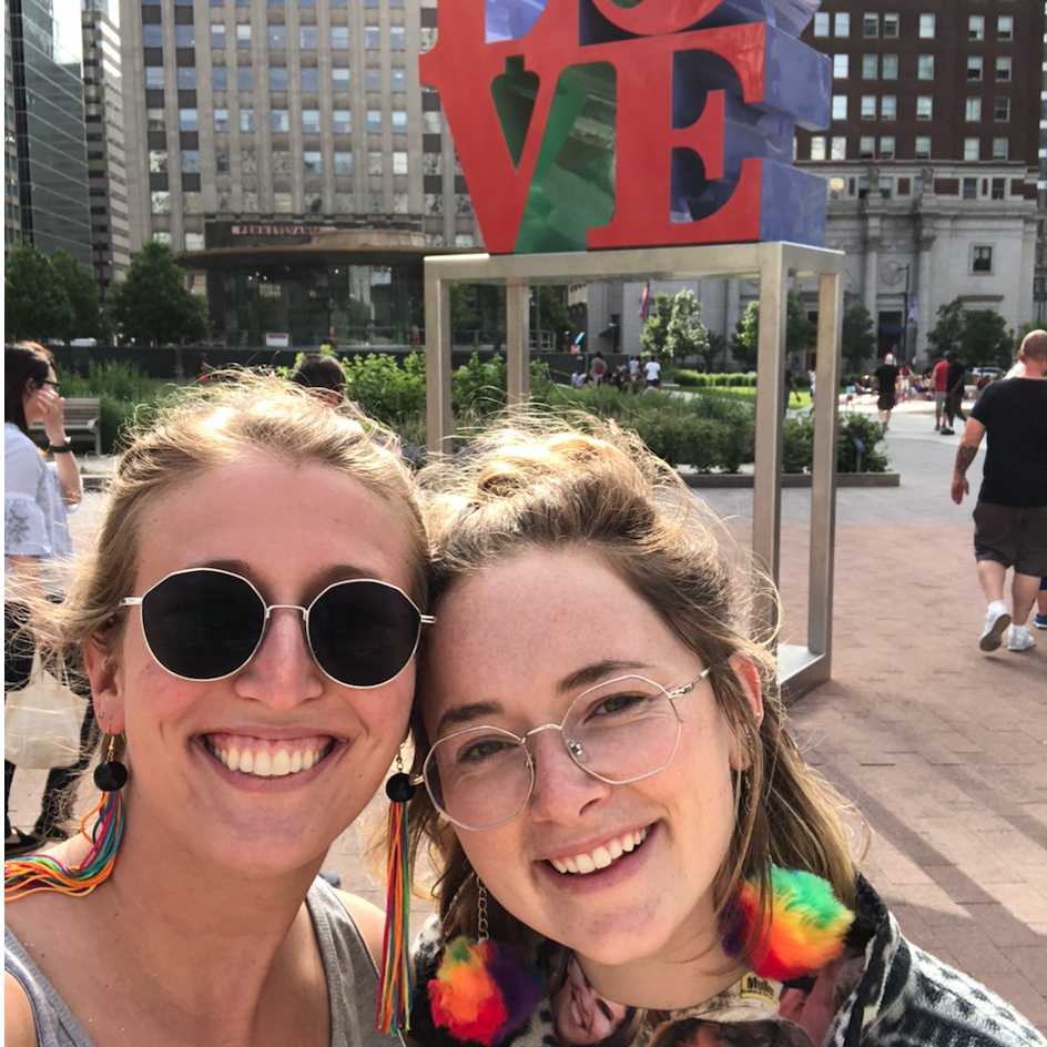 June 2019 - One Sunday morning, Ali and Claire decided to drive to Philadelphia specifically for macaroni & cheese. It also happened to be Philly Pride!