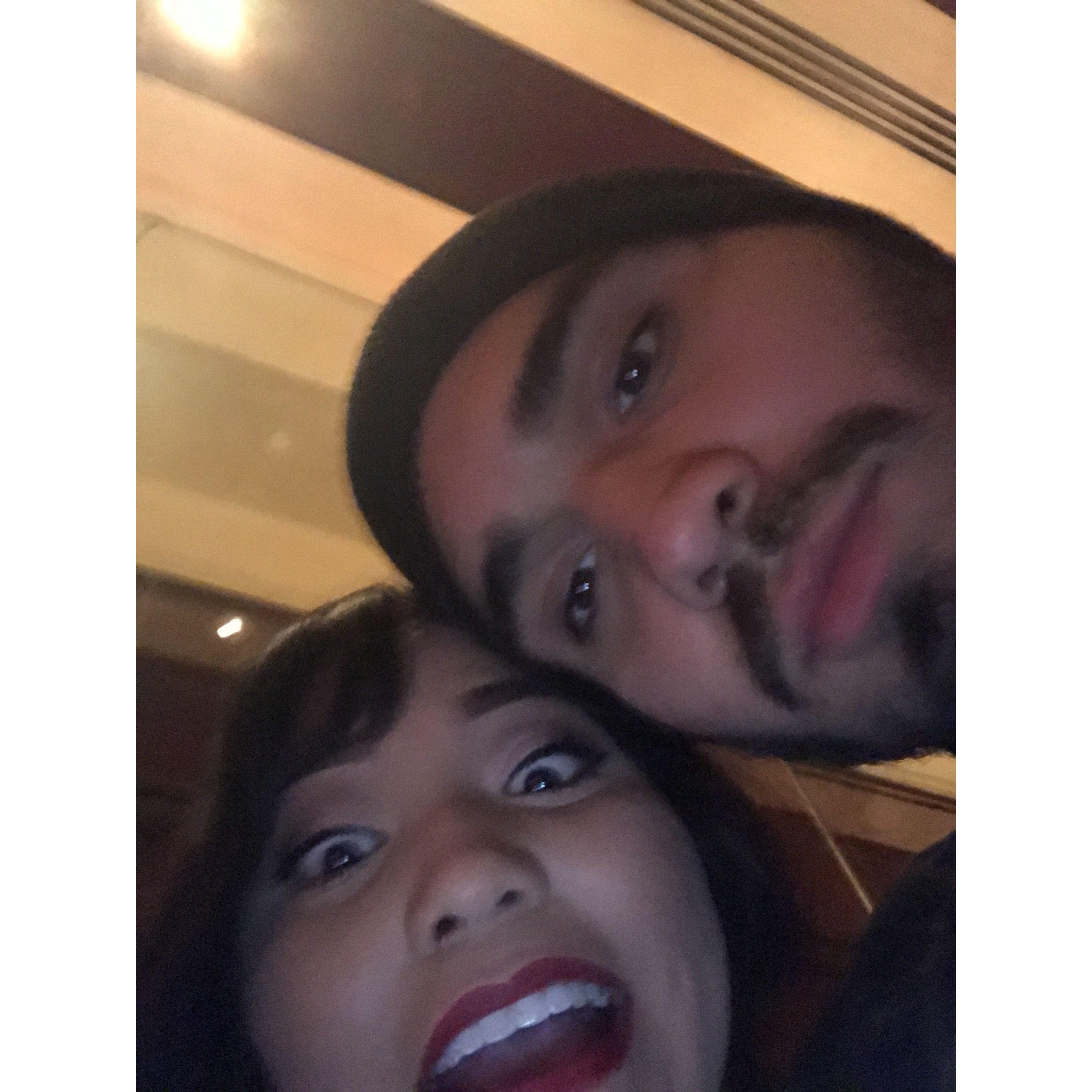 In a silly goofy mood