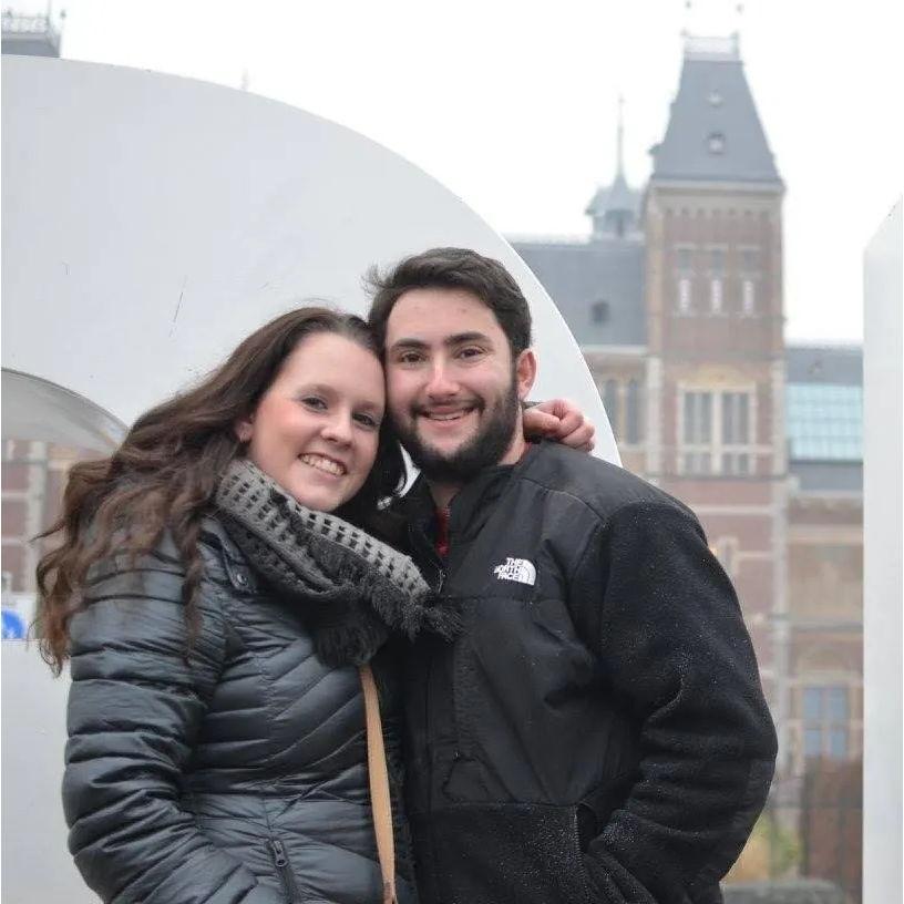January 2017- Sam and Lauren study abroad. Sam in London, Lauren in Dublin.