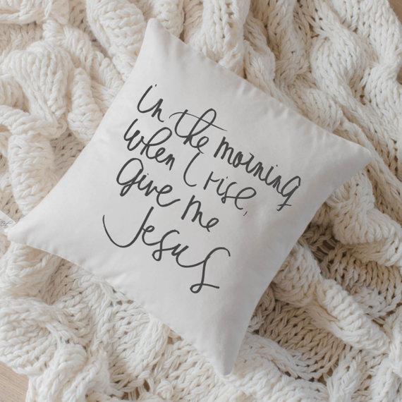 Throw Pillow - Give Me Jesus