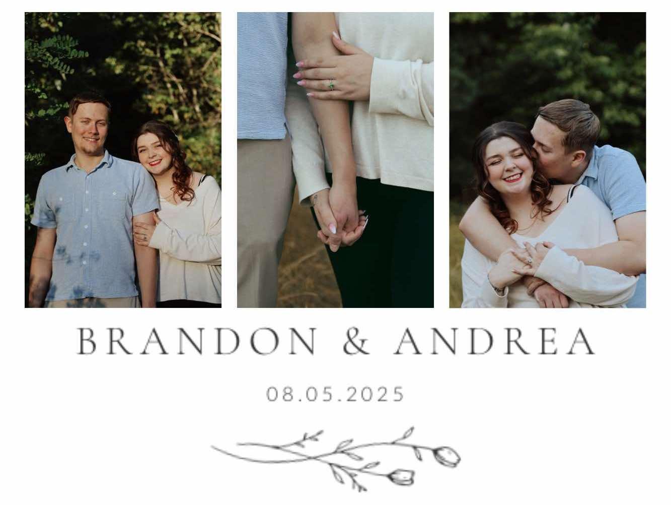 The Wedding Website of Andrea Impink and Brandon Packer