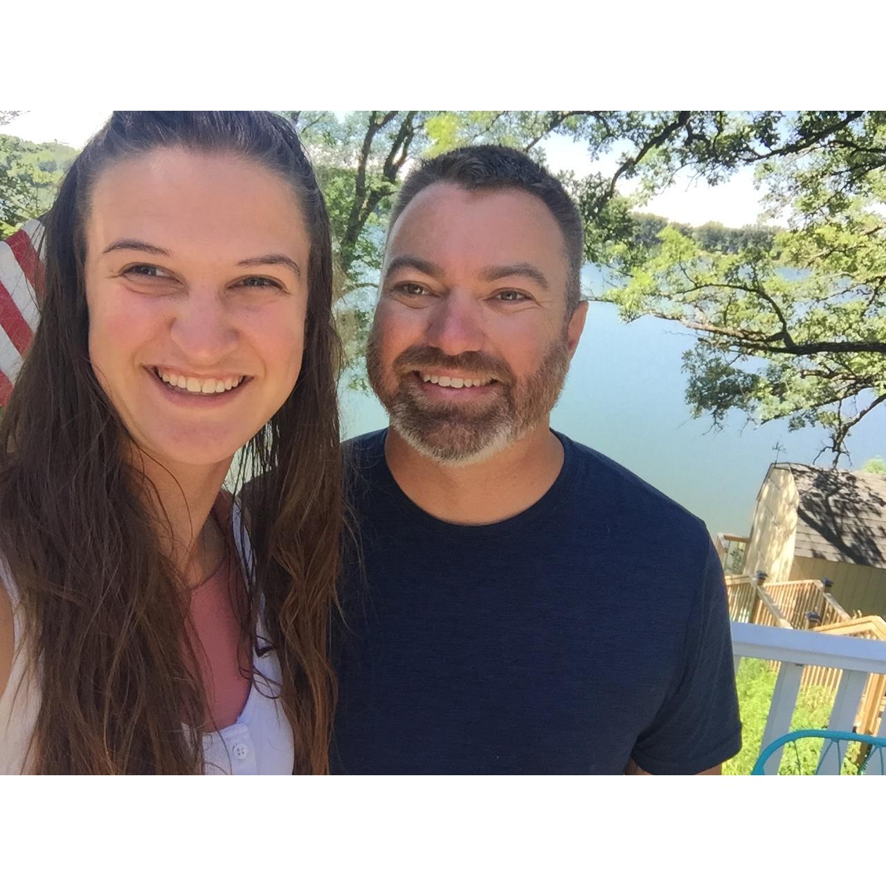 Quick stop at Beaver Lake during Neil's big move.