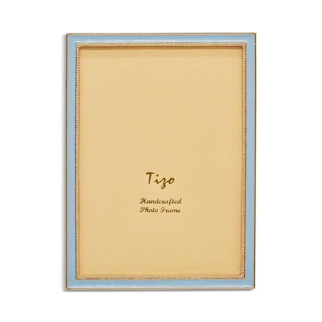Tizo Enameled Gold Frame, 4" x 6"