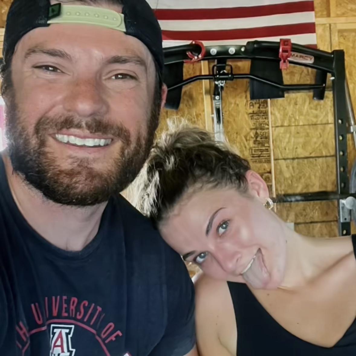 our first workout together 🥹