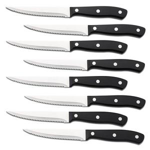 Best Premium 8-Piece Steak Knife Set, Perfect Edge Stainless Steel with Good Grip
