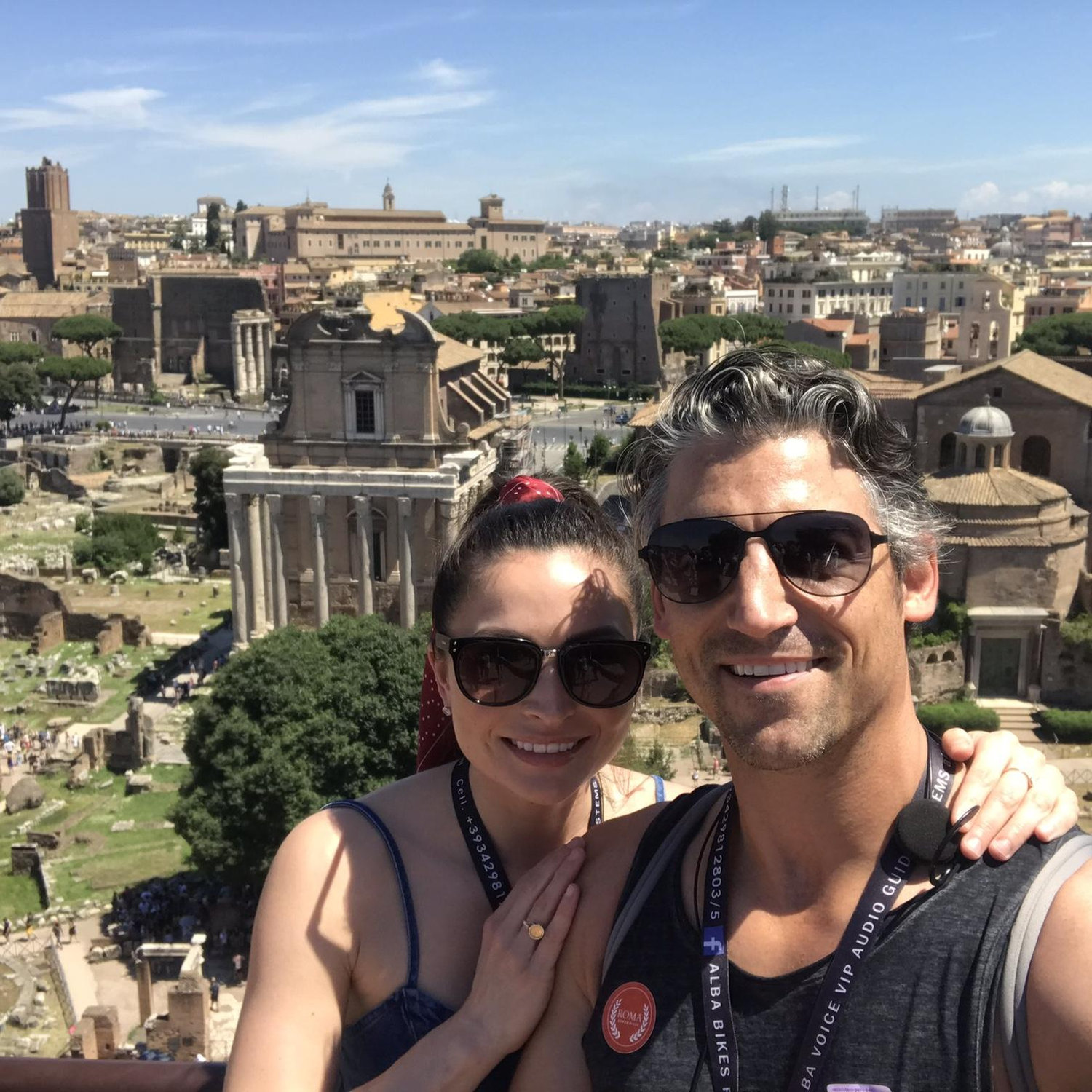 Touring Rome at the Roman Forum, the center of ancient Rome