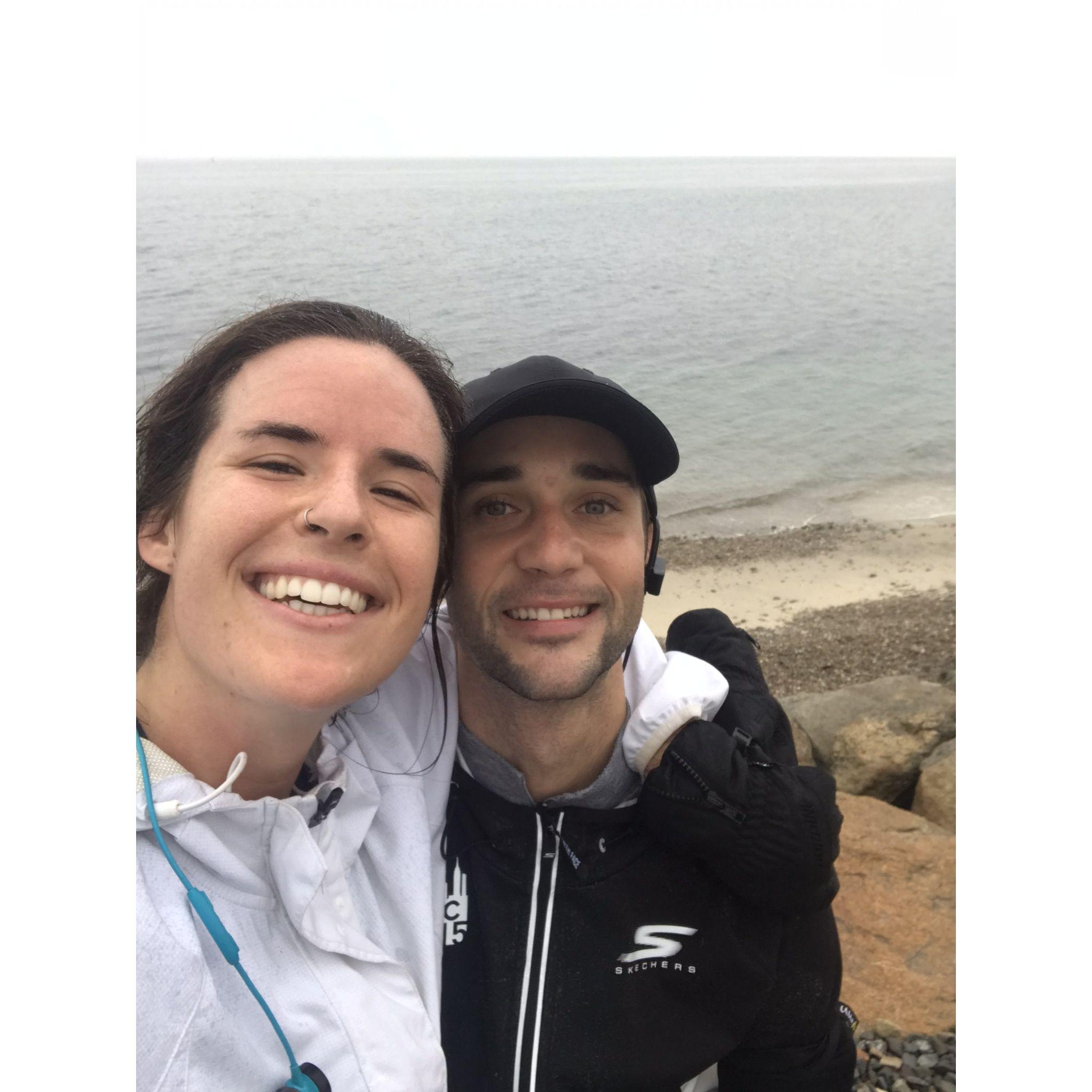 More rainy runs on Cape Cod (December 2020)