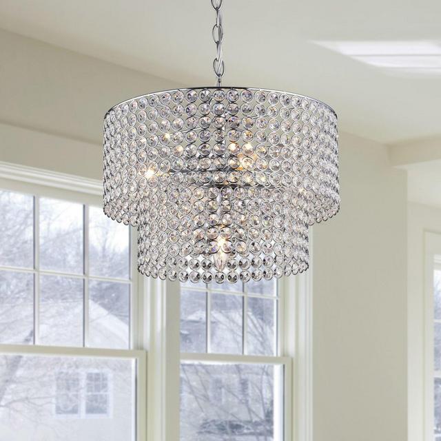 Saltford 5-Light Unique Tiered Chandelier