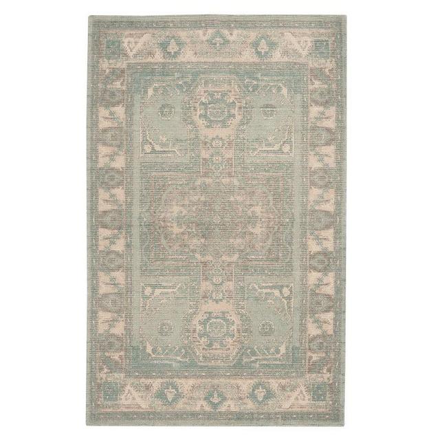 Sloane Handwoven Wool Rug, 3 x 5', Green Multi