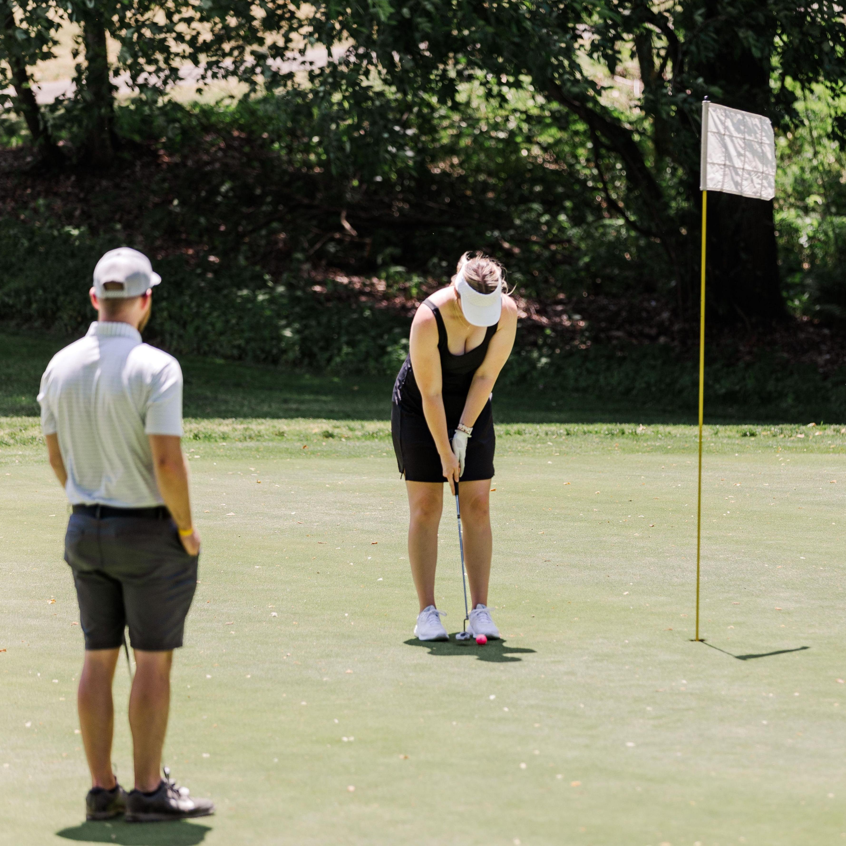 NOT putting for Par