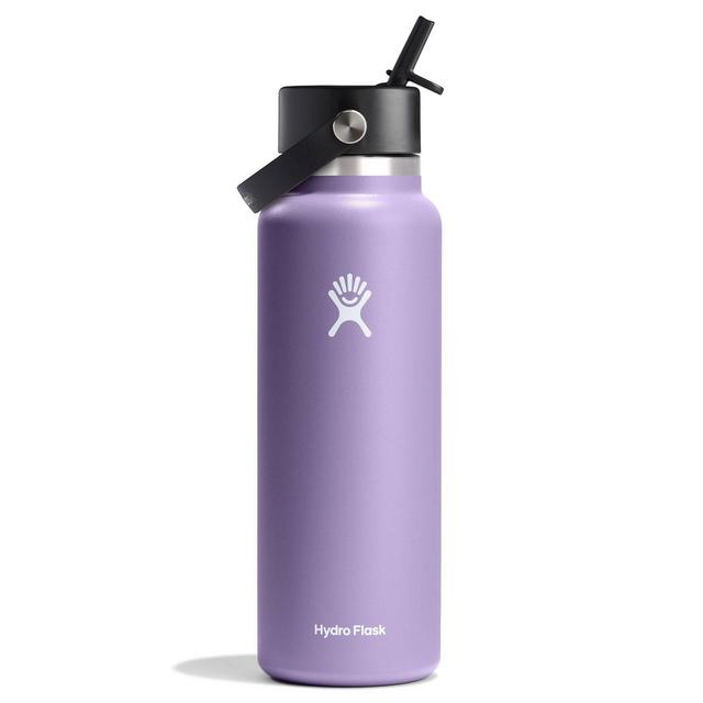 Hydro Flask 40oz Wide Mouth Flex Straw Bottle - Moonshadow