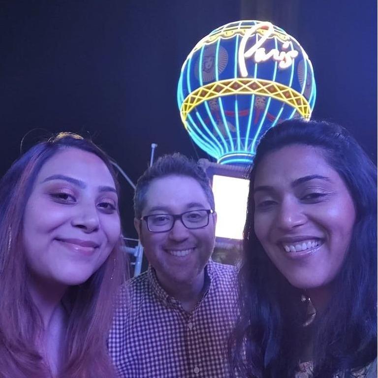 Richa + Ira + Neha on the Vegas Strip