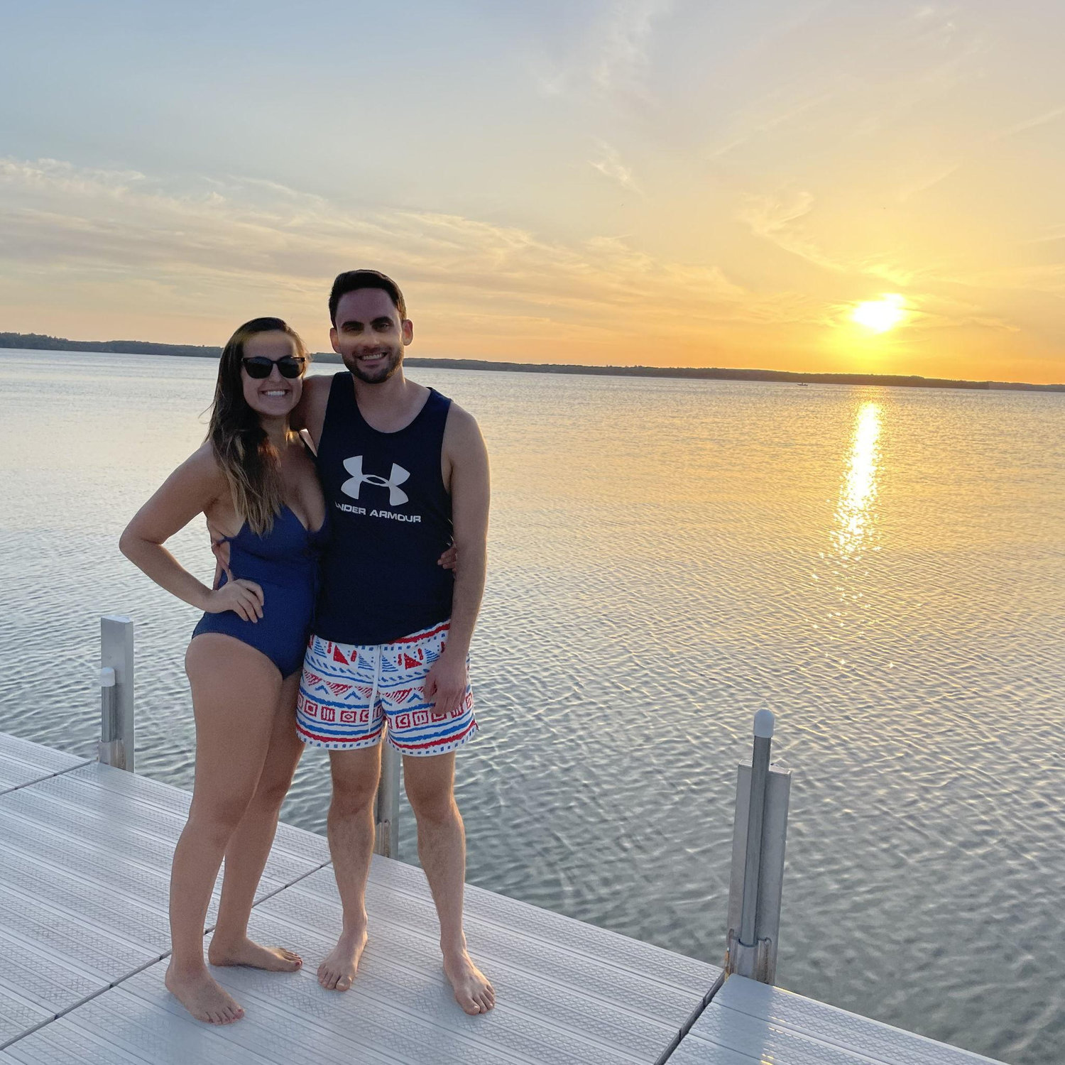 First time Steve came to Angela's family's cabin in Nisswa, Minnesota. June 2022. We have gone annually since then and look forward to it every summer!