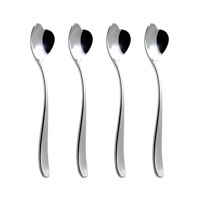 Big Love Ice Cream Spoon, Set of 4 - Alessi @ RoyalDesign