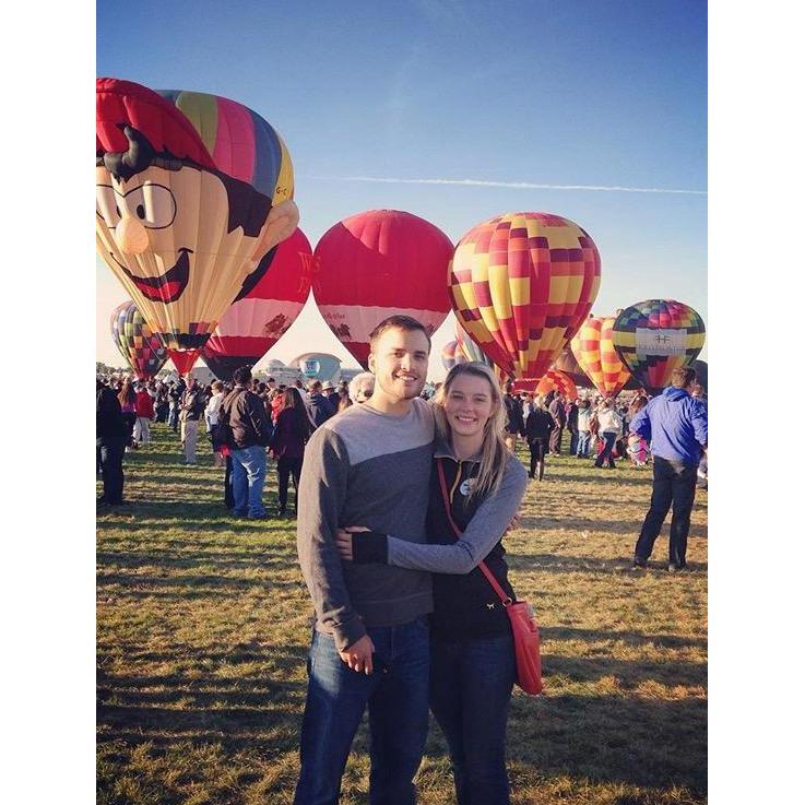 One of the highlights of living in Albuquerque was the International Balloon Fiesta. It's a week-long festival that happens every fall.