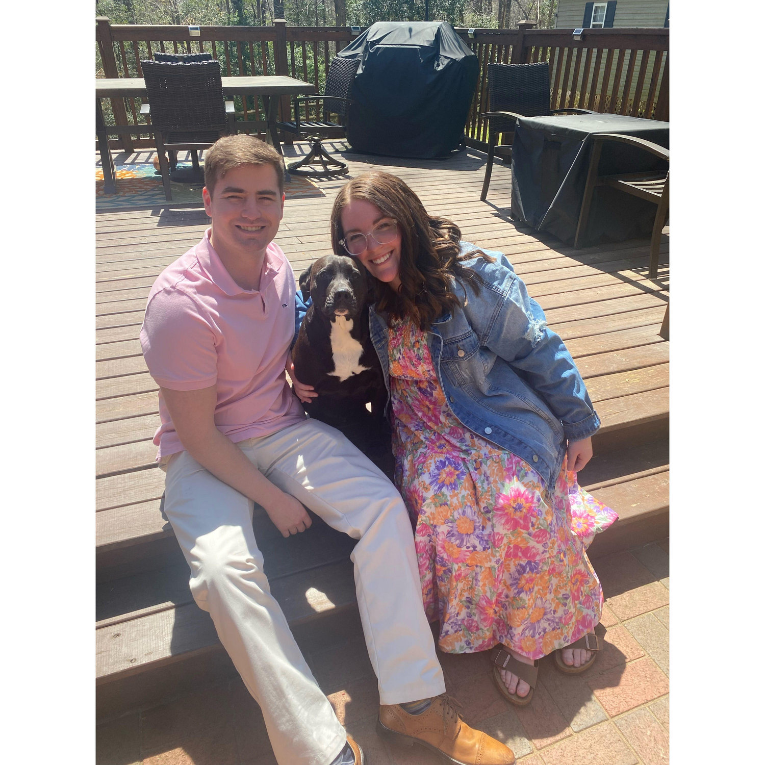 We love our sweet Wrigley so much!