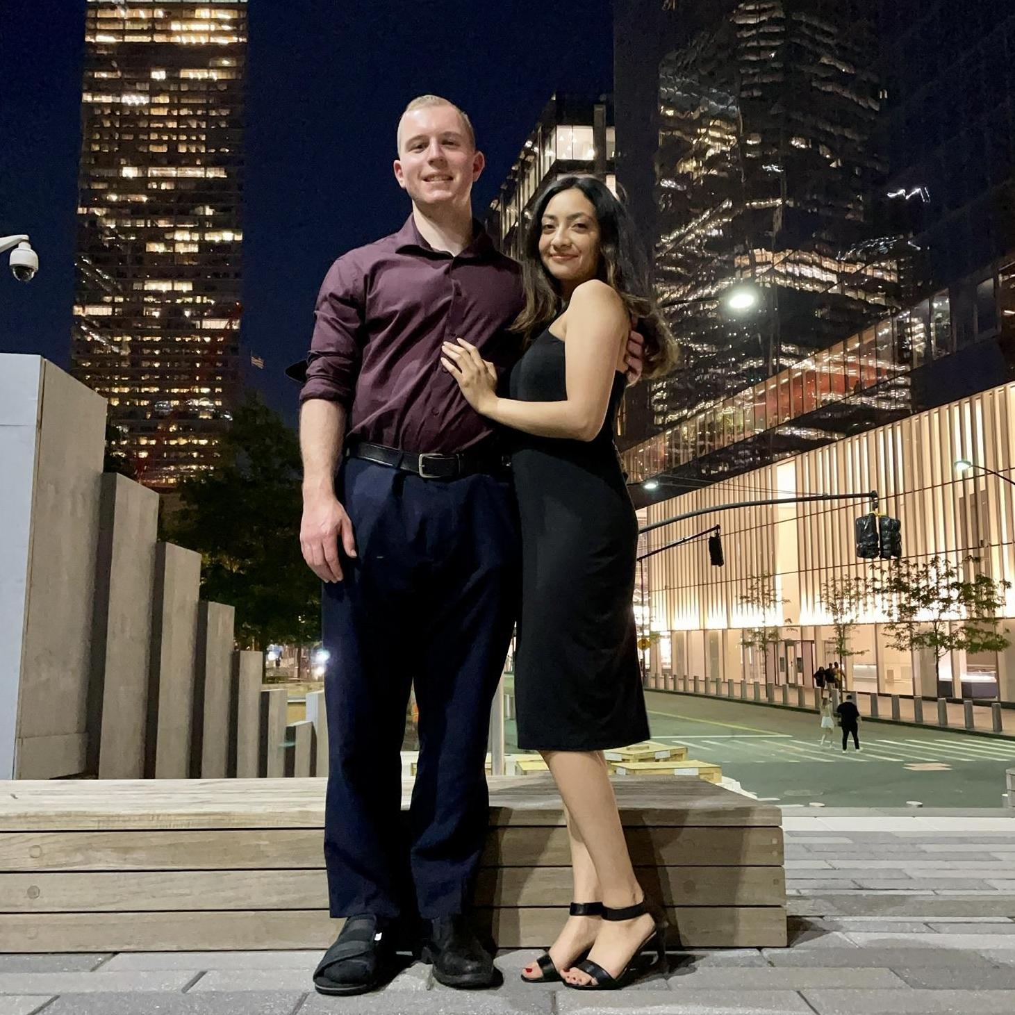 Date night in the city.