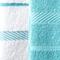 Aqua And White