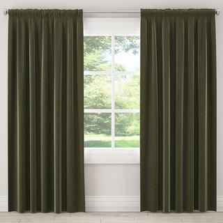Regal Velvet Window Curtain Panel