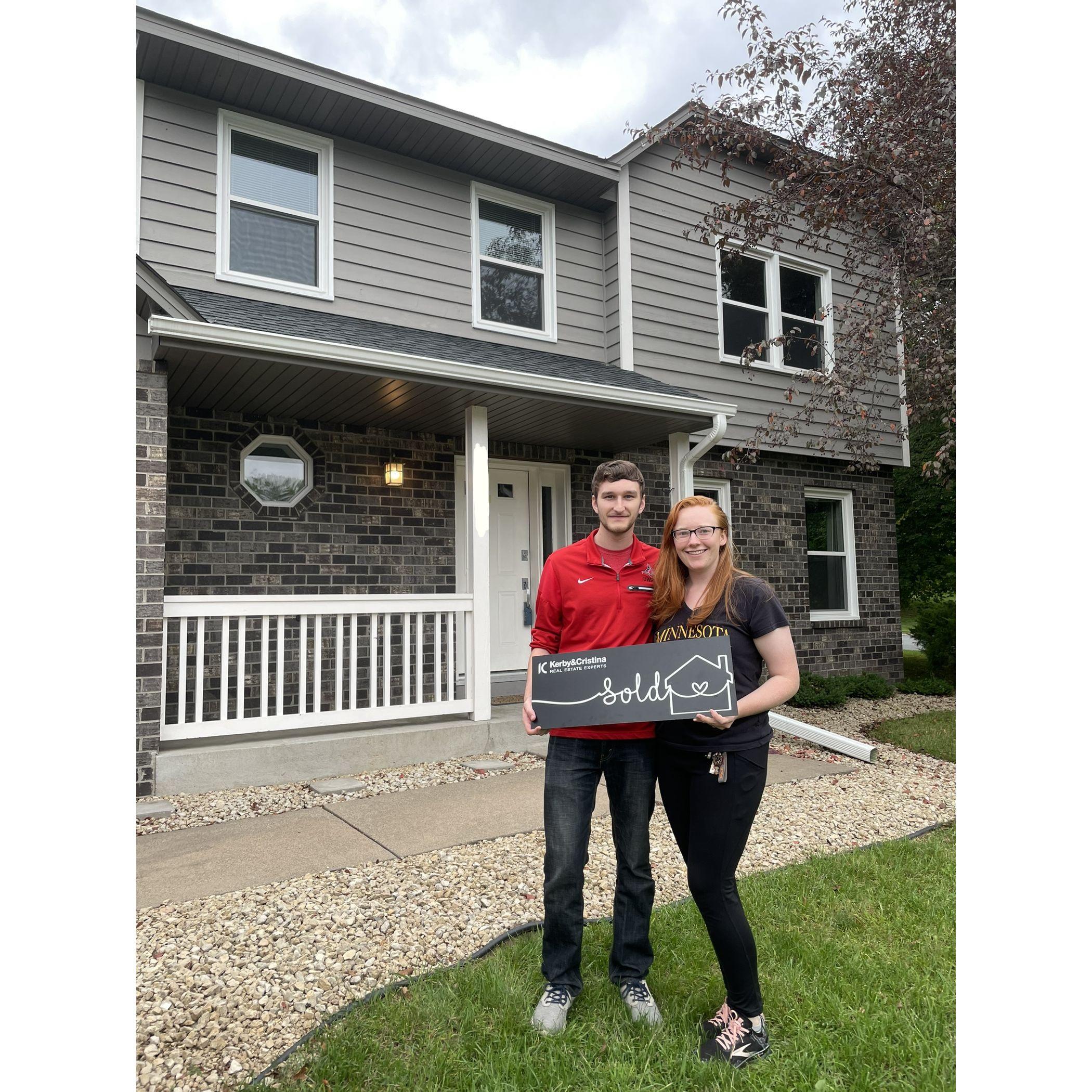 We bought a house at the end of 2021!