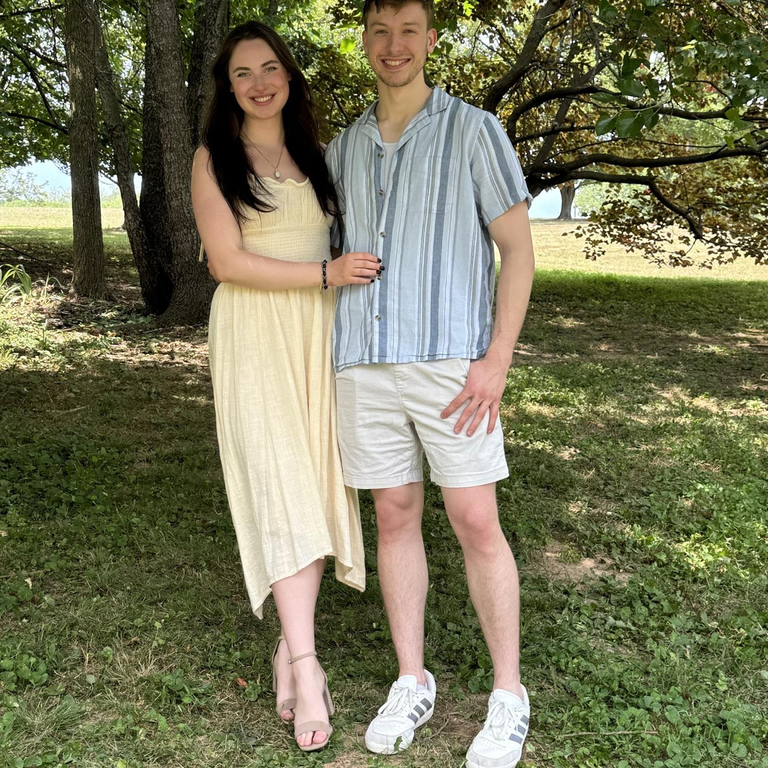 A special picture taken by Sam's mom during our first visit together to his family in Pennsylvania.