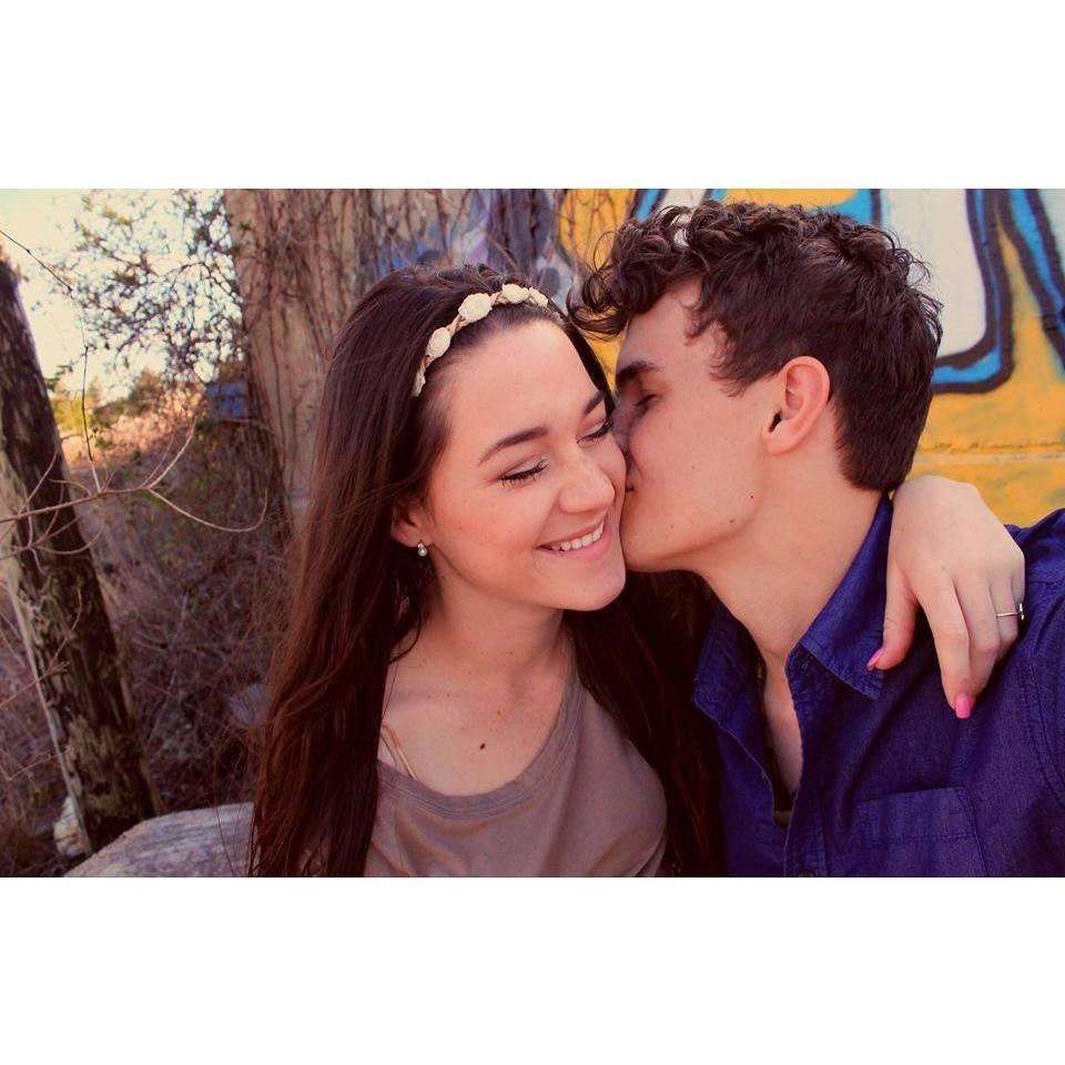 This picture was taken on our second date back in 2015!
