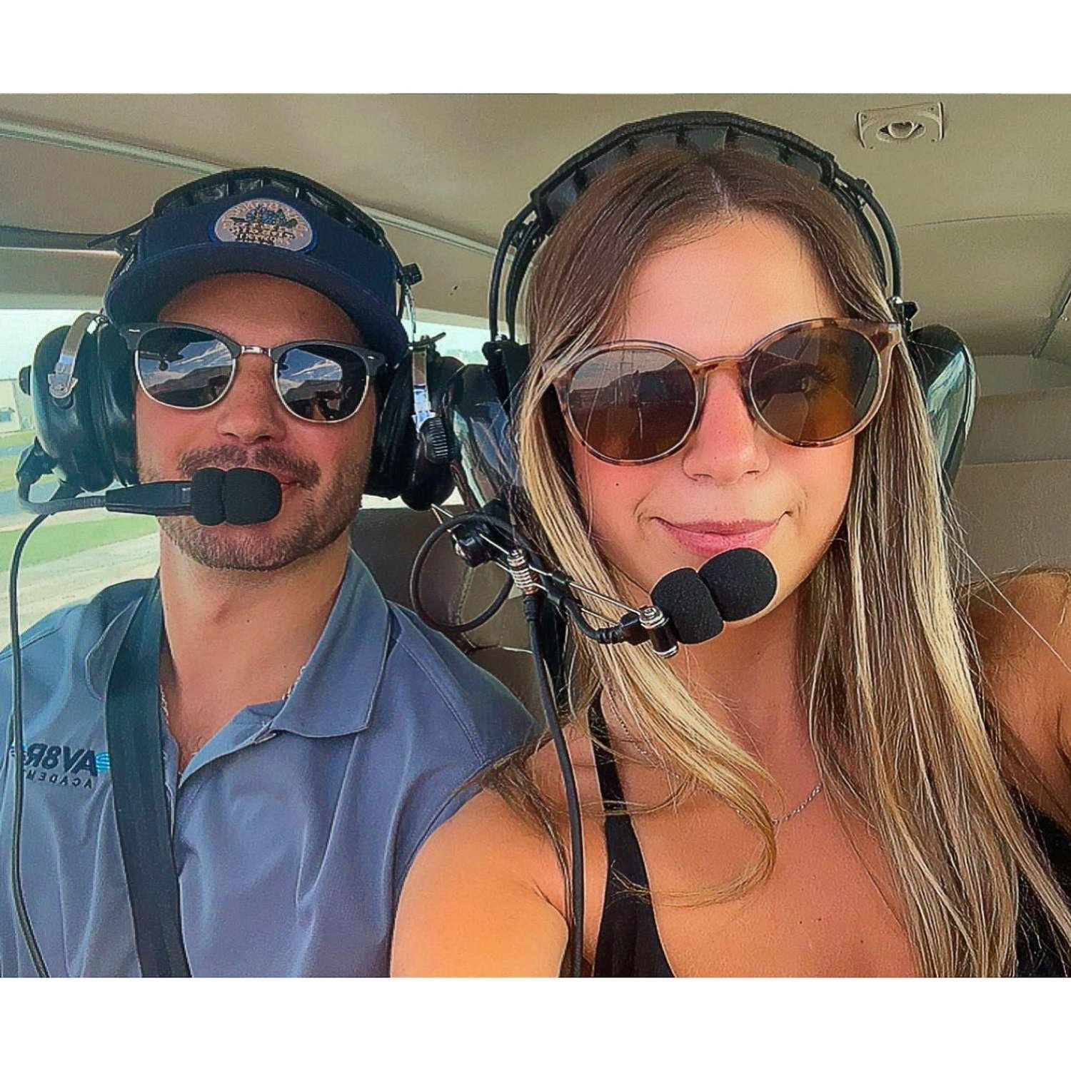 Flying with Truett!