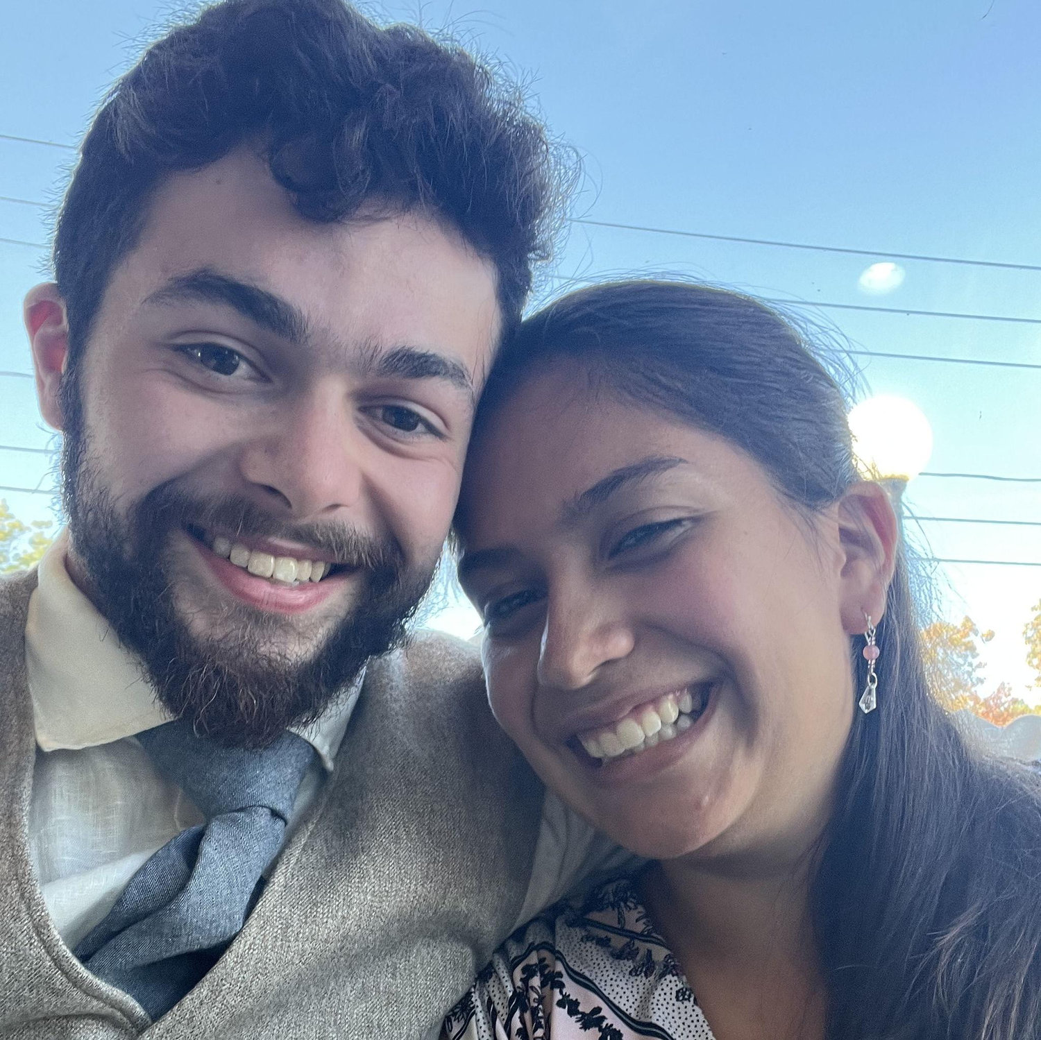 This was our second date! We were too distracted on the first date to take photos.