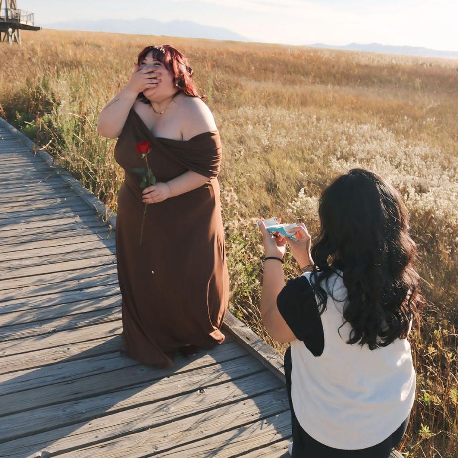Lovely proposes to Siera October 2024