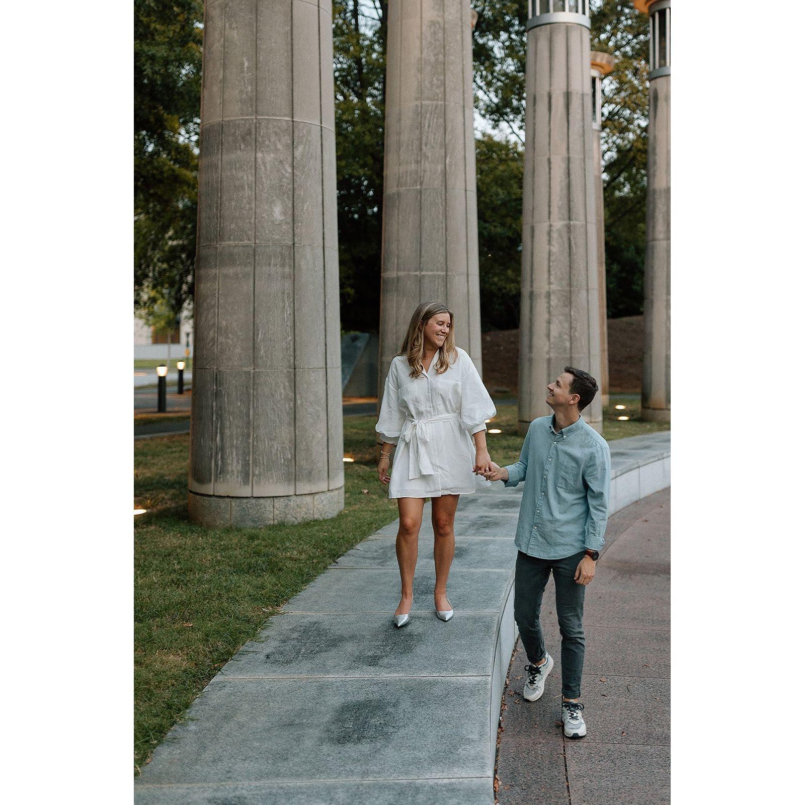 September 2023 - An engagement shoot we did in our former Nashville neighborhood, Germantown