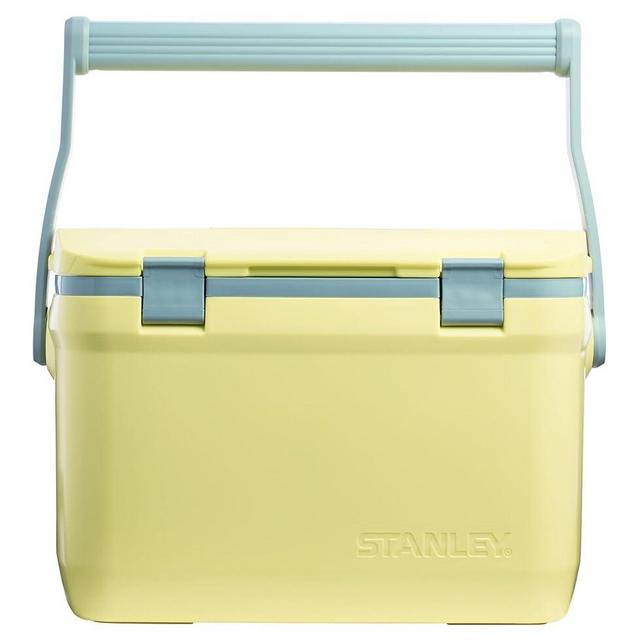 Stanley Adventure Leakproof Outdoor 7 QT, 16 QT, 30 QT, and 50 QT Cooler - Double Wall Foam Travel Insulated BPA Free Chest Cooler - Heavy Duty Camping Cooler with Flat Top Doubles as Seat