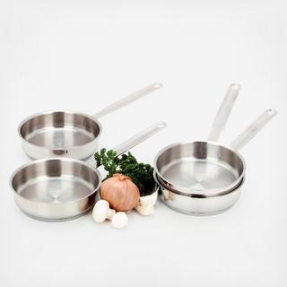 Resto Stainless Mini Fry Pan, Set of 4