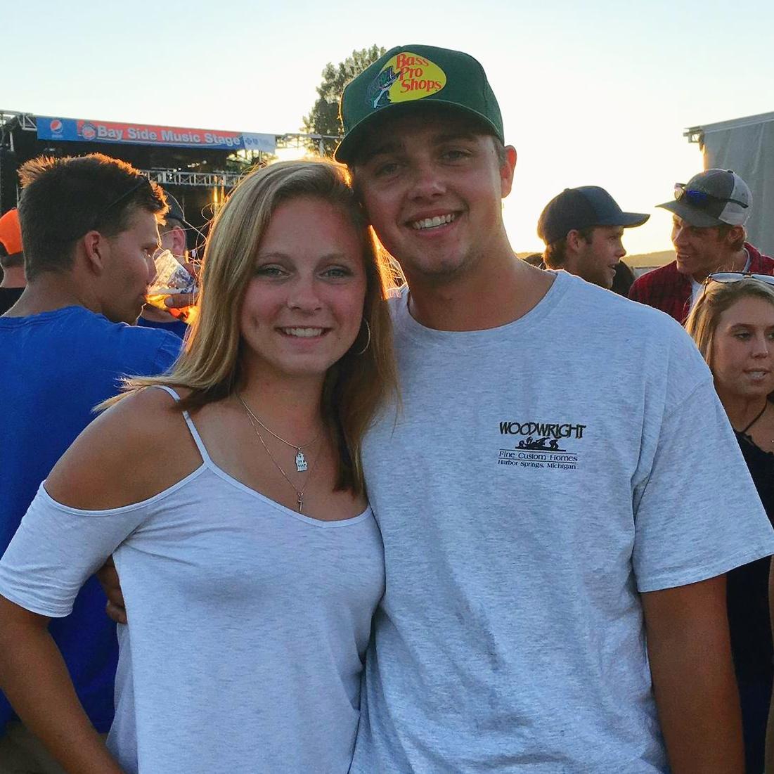 Dustin Lynch concert with Sophie, Jack & friends at the Cherry Festival.
Traverse City, MI.
7/6/2018.