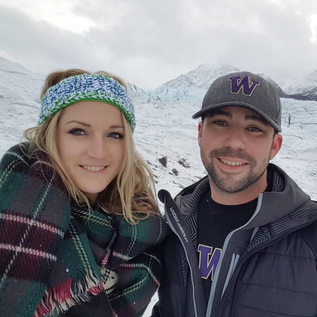 Glacier hiking in Alaska